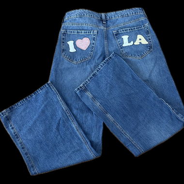 Jeans Hollister blu W26 L29