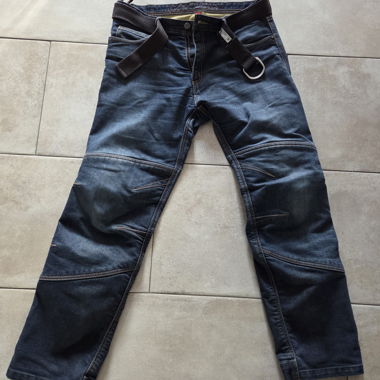 Pantaloni da moto VANUCCI in jeans taglia 54