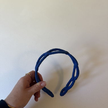 Blue headband