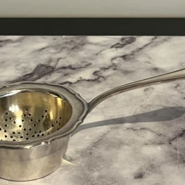 Teesieb aus Silber bsf 90