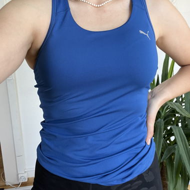 Puma Sporttop blau