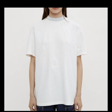Acne Studios Gojina Oversized Logo T-Shirt