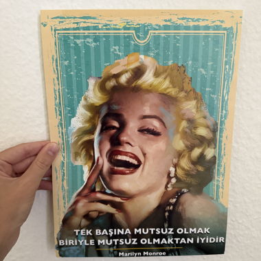 Turkish Portrait of Icon Marilyn Monroe