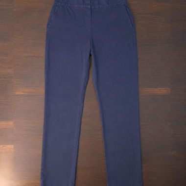 Dunkelviollett Stoffhose