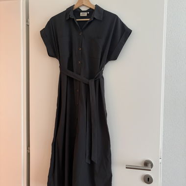 Abito camicia nero ONLY gravidanza
