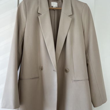 Beige H&M Blazer XS
