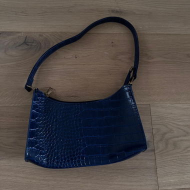 Blue Shoulder Bag