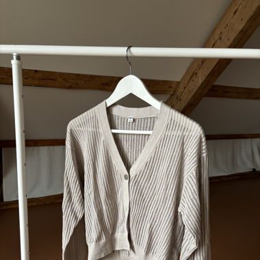 Beige Cardigan 