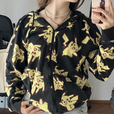 pikachu Zip-up hoodie