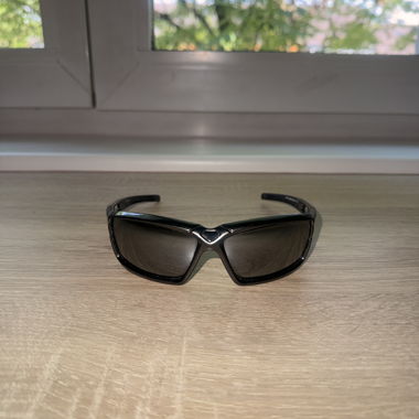 Black Y2K Raver Sunglasses