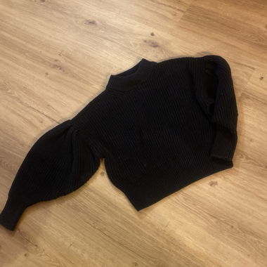 Black Knit Sweater