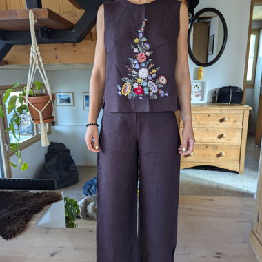 Ensemble en soie Armand Ventilo