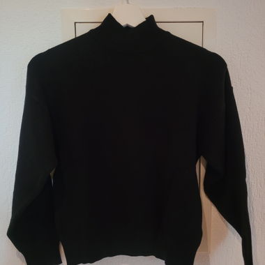 Black Turtleneck Sweater