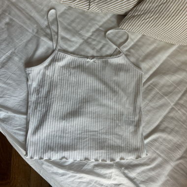 weisses Tank Top