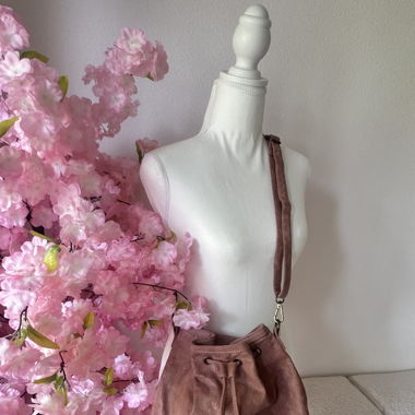 Sac à bandoulière rose