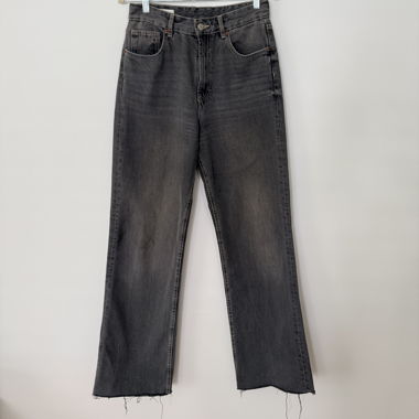 Jean gris taille haute - ZARA