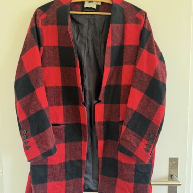 ASOS Check Blazer Coat