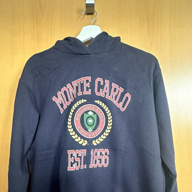 dunkelblauer hoodie