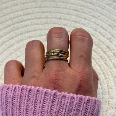 Bague acier inoxydable 
