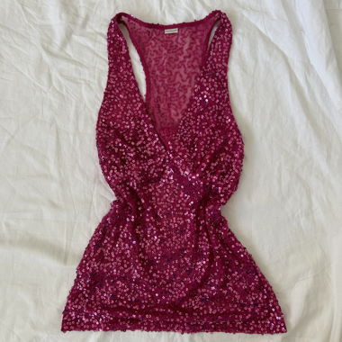 Vintage Ibiza style summer top size S 