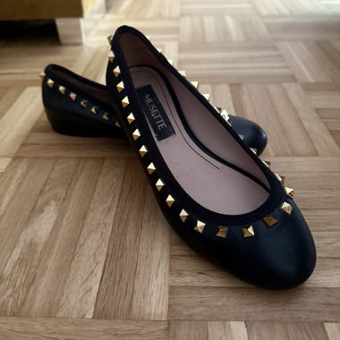 Leather ballerinas 35