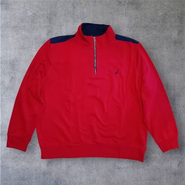 Nautica zip pullover / size XL