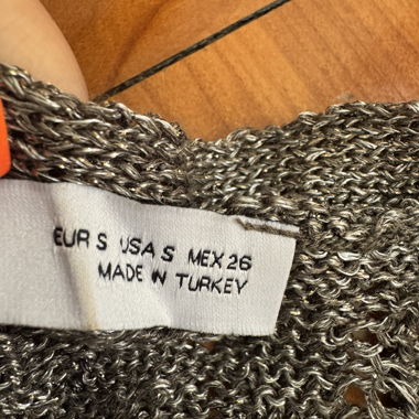 Cardigan in maglia Zara grigio S
