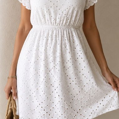 Weisses Vero Moda Kleid