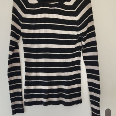 Maglione rigato a coste H&M