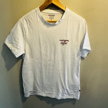 T-shirt Bonobo bianco M