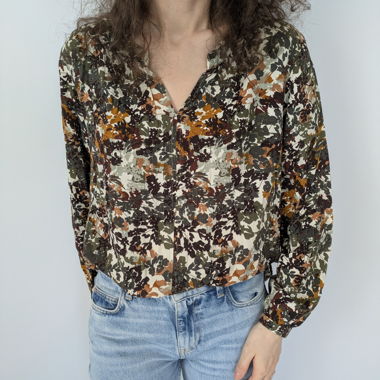 Fransa floral blouse L/XL