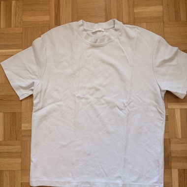 T-shirt blanc Zara à manches courtes