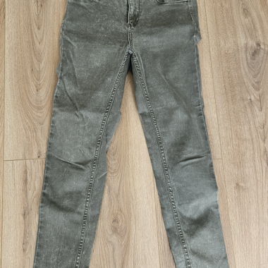 Jean slim gris-vert