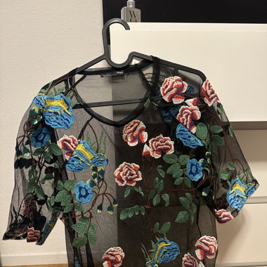Zara Flower Top
