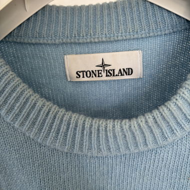 Pull Stone Island bleu