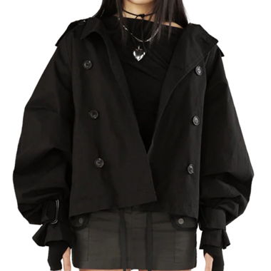 Cropped-Trenchcoat