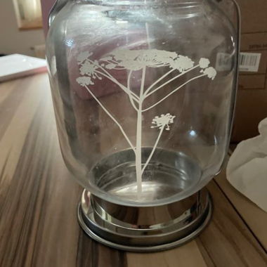 Laterne Glaslaterne Dekoration 6stk.