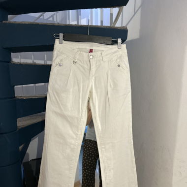 Hose, weiss