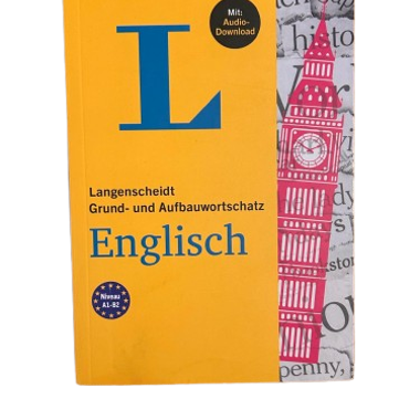 Cahier de vocabulaire anglais Langenscheidt