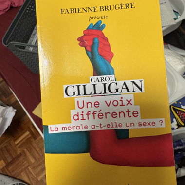 Une voix differente- Carol Gilligan