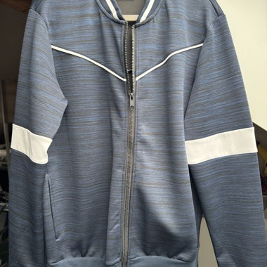 Giacca con zip FIRST uomo blu taglia M