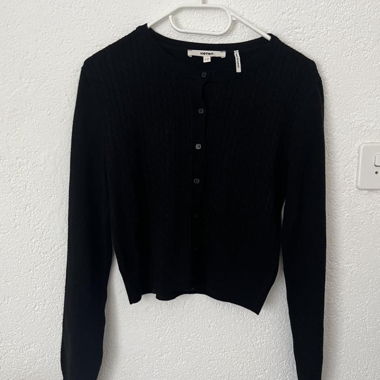 Koton schwarze Strickjacke