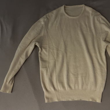 Vintage Cream White Sweater