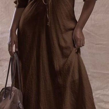 Brown Maxi Dress