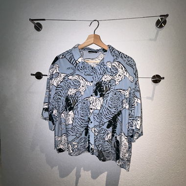 Blouse légère motif tigre 