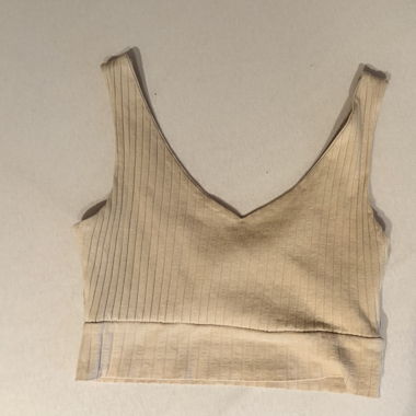 Lot de 3 crop tops, taille XXS