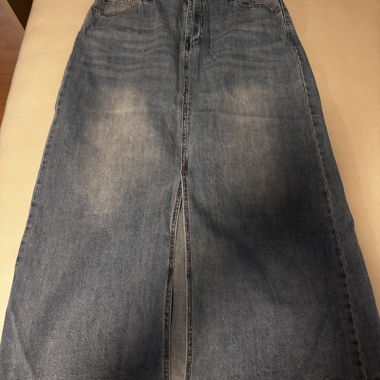 Blue Denim Skirt