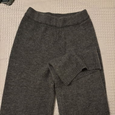 Pantalon gris tout doux 