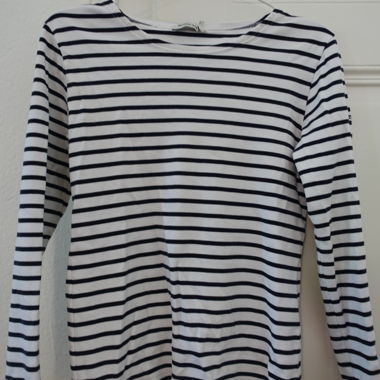T-shirt à manches longues rayé Armorlux