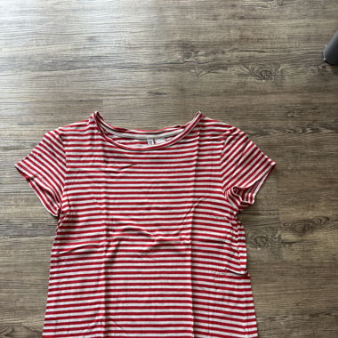 gestreiftes T-Shirt 
